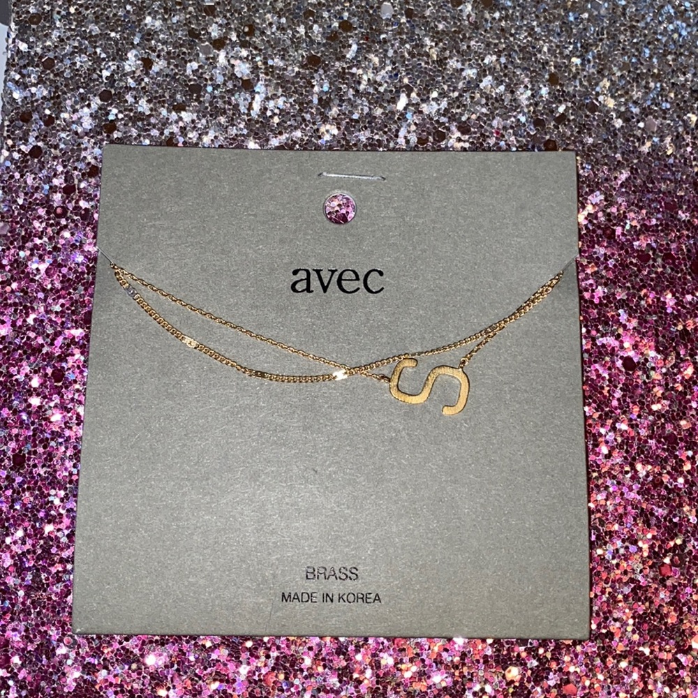 Brass 16’ S necklace